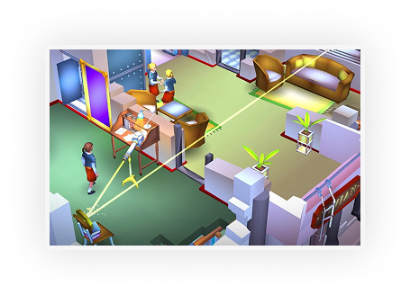 navigate a maze of fading memories